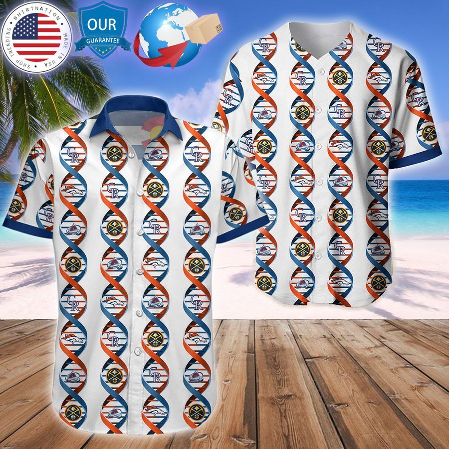 BEST Colorado Rockies DNA Hawaiian Shirt, Baseball jersey baseball jersey product view 1