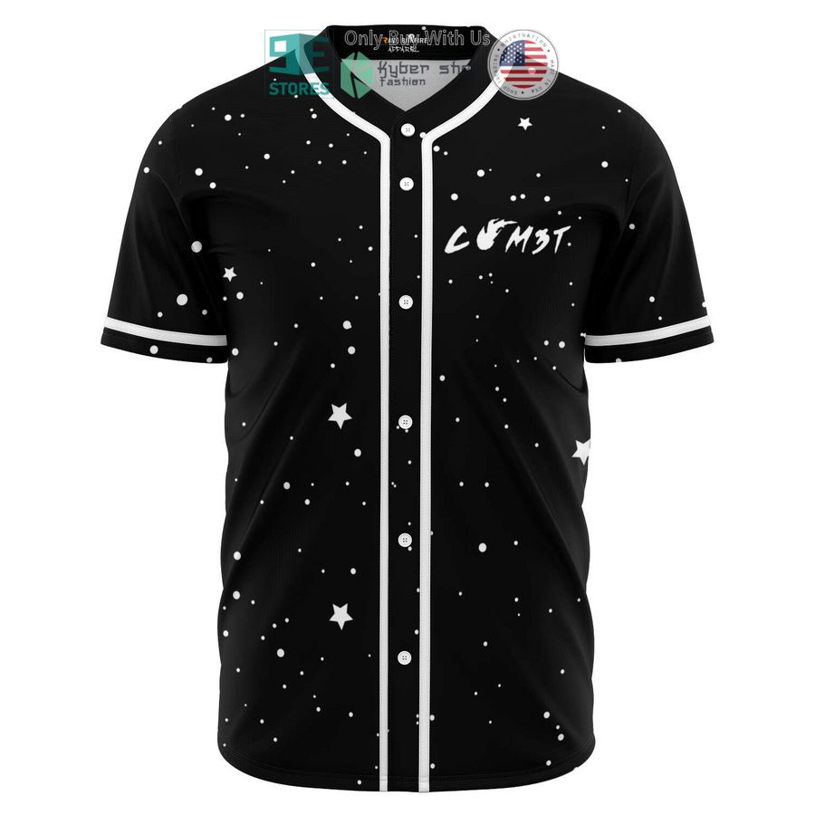 BEST Comet logo Baseball Jersey baseball jersey product view 1