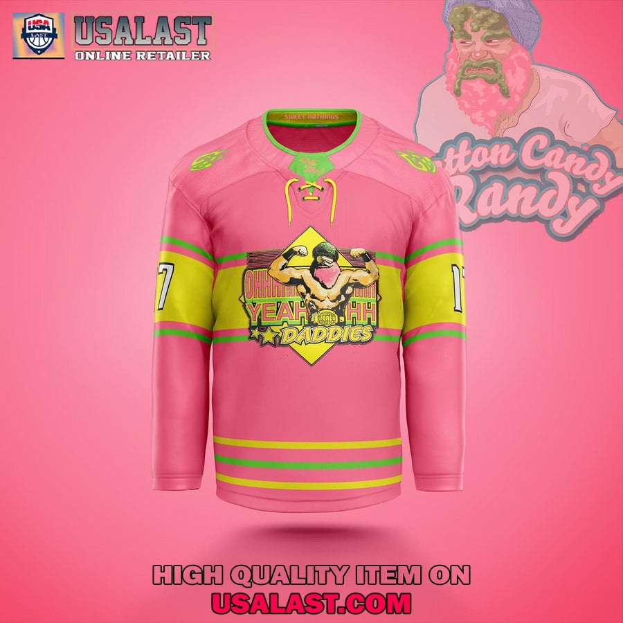 Cotton Candy Randy Premium Hockey Jersey hockey jersey product view 1
