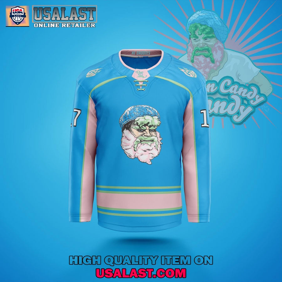 Cotton Candy Randy Premium Hockey Jersey hockey jersey product view 2