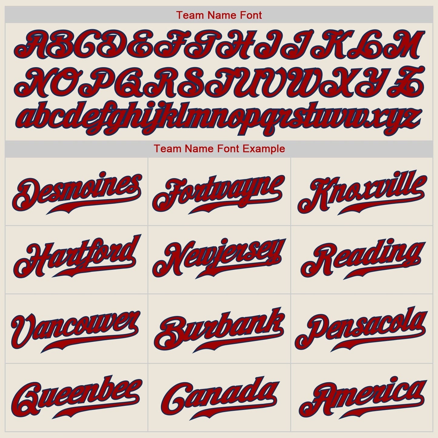Custom Cream Red-Navy Authentic Baseball Jersey baseball jersey product view 4