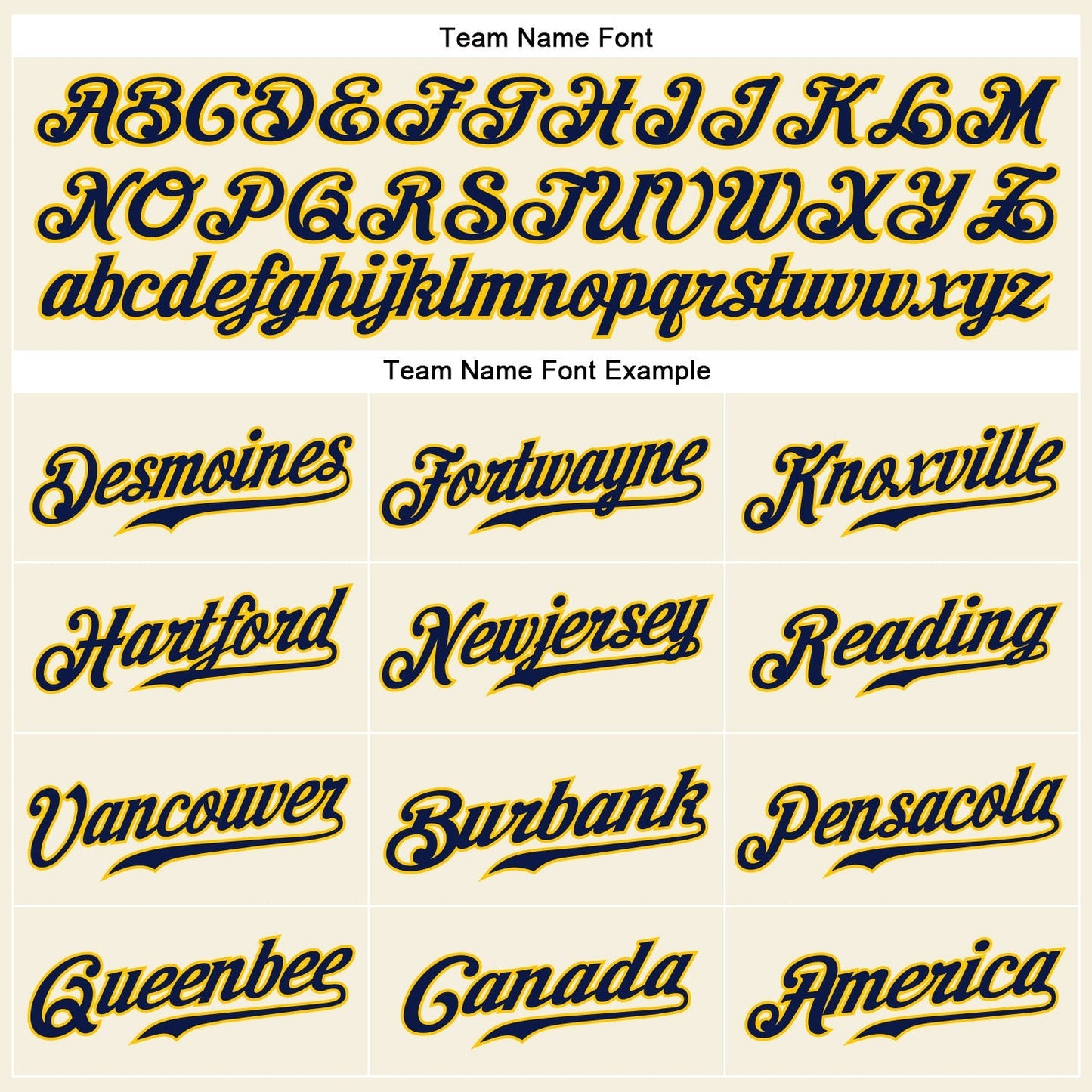 Custom Cream Navy Pinstripe Navy-Gold Authentic Baseball Jersey baseball jersey product view 4