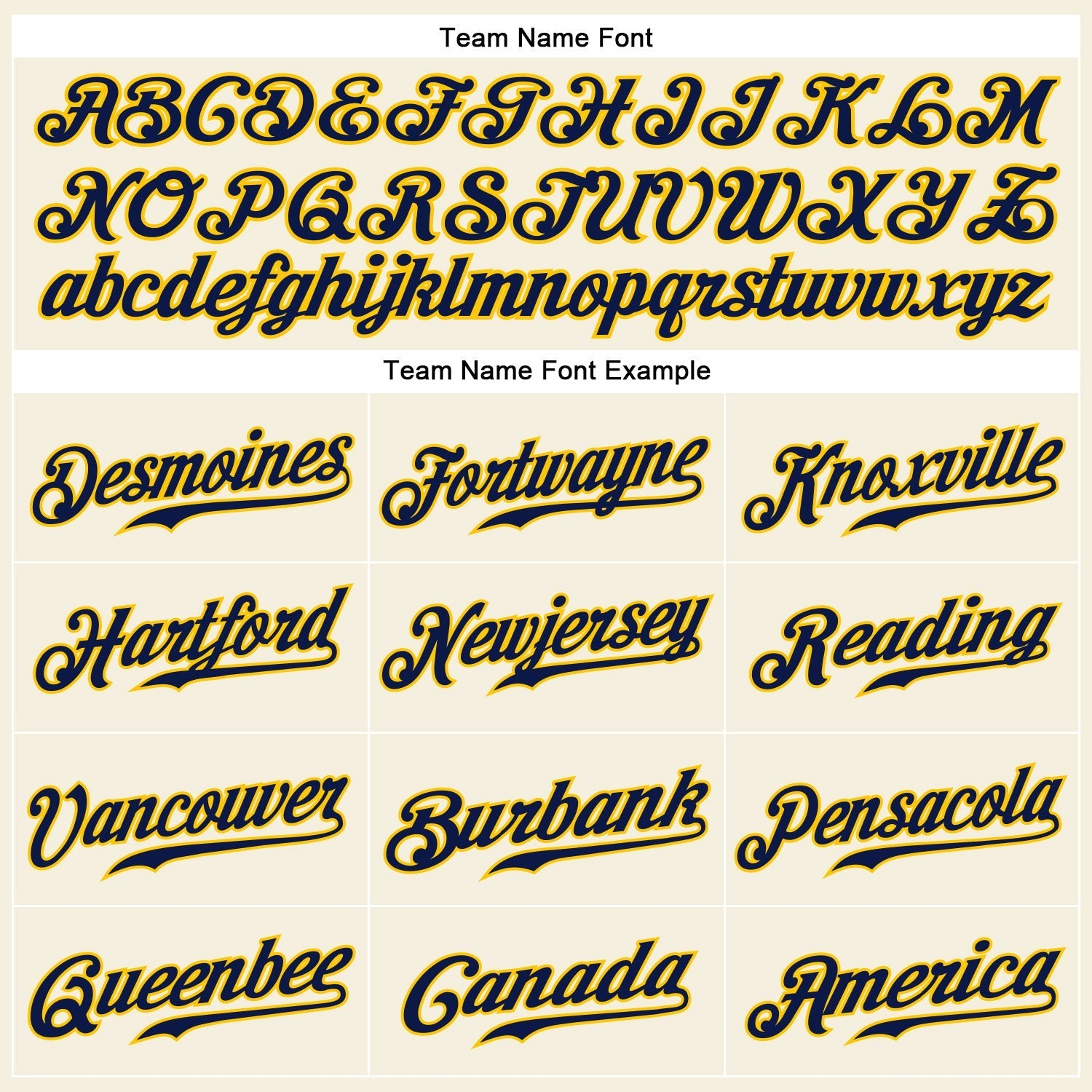Custom Cream Navy Pinstripe Navy-Gold Authentic Baseball Jersey baseball jersey product view 4