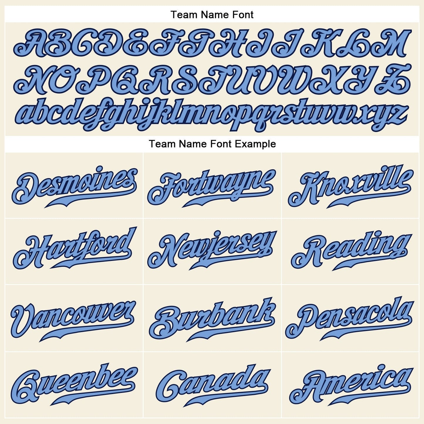 Custom Cream Navy Pinstripe Light Blue-Navy Authentic Baseball Jersey baseball jersey product view 4
