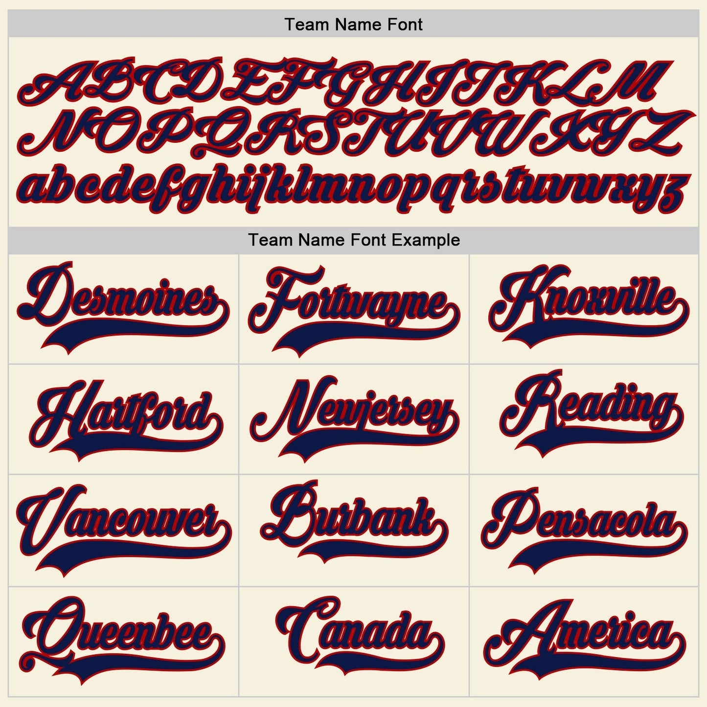 Custom Cream Navy Pinstripe Navy-Red Authentic Baseball Jersey baseball jersey product view 4