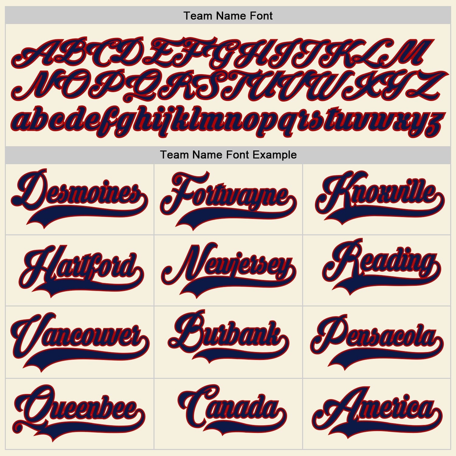 Custom Cream Navy Pinstripe Navy-Red Authentic Baseball Jersey baseball jersey product view 4