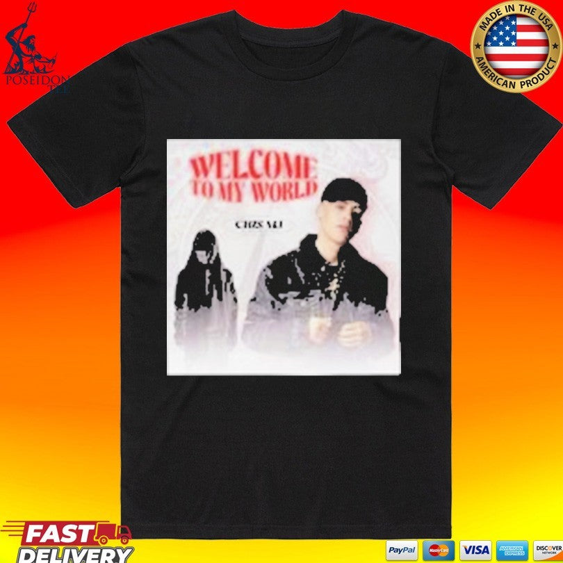 Cris Mj Welcome To My World Album T-shirt Unisex T-shirt, Sweatshirt, Hoodie, Long Sleeve Tee - T-Shirt, Sweatshirt, Hoodie