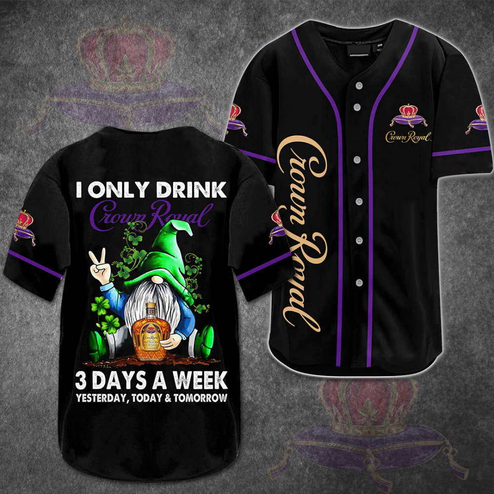 Crown Royal Baseball Jersey: CR1705l5kd – Premium Quality & Unique Design baseball jersey product view 2