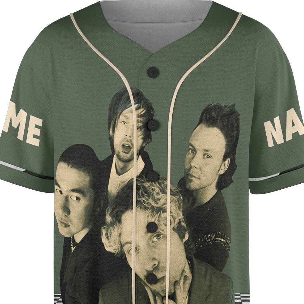 Custom Name 5 Seconds of Summer Baseball Jersey, 5S0S Tour Shirt - lylyprint.com baseball jersey product view 5