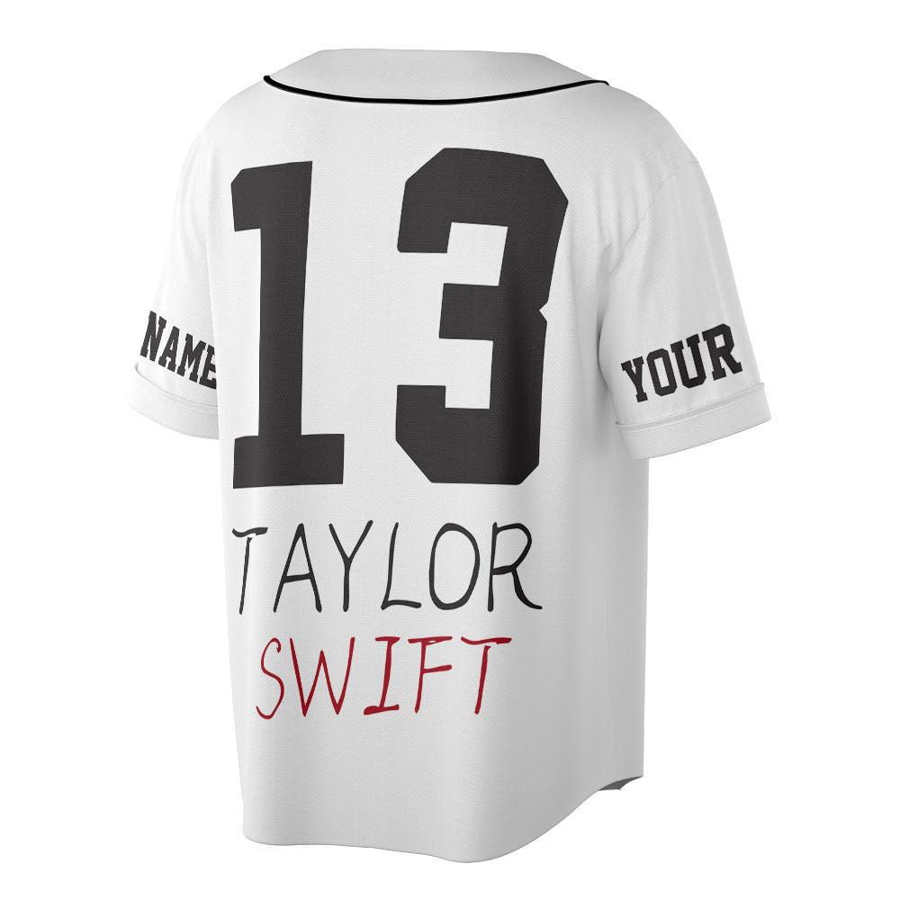 Custom Name And Number Junior Jewels Music Baseball Jersey, You Belong With Me Outfit - lylyprint.com baseball jersey product view 2