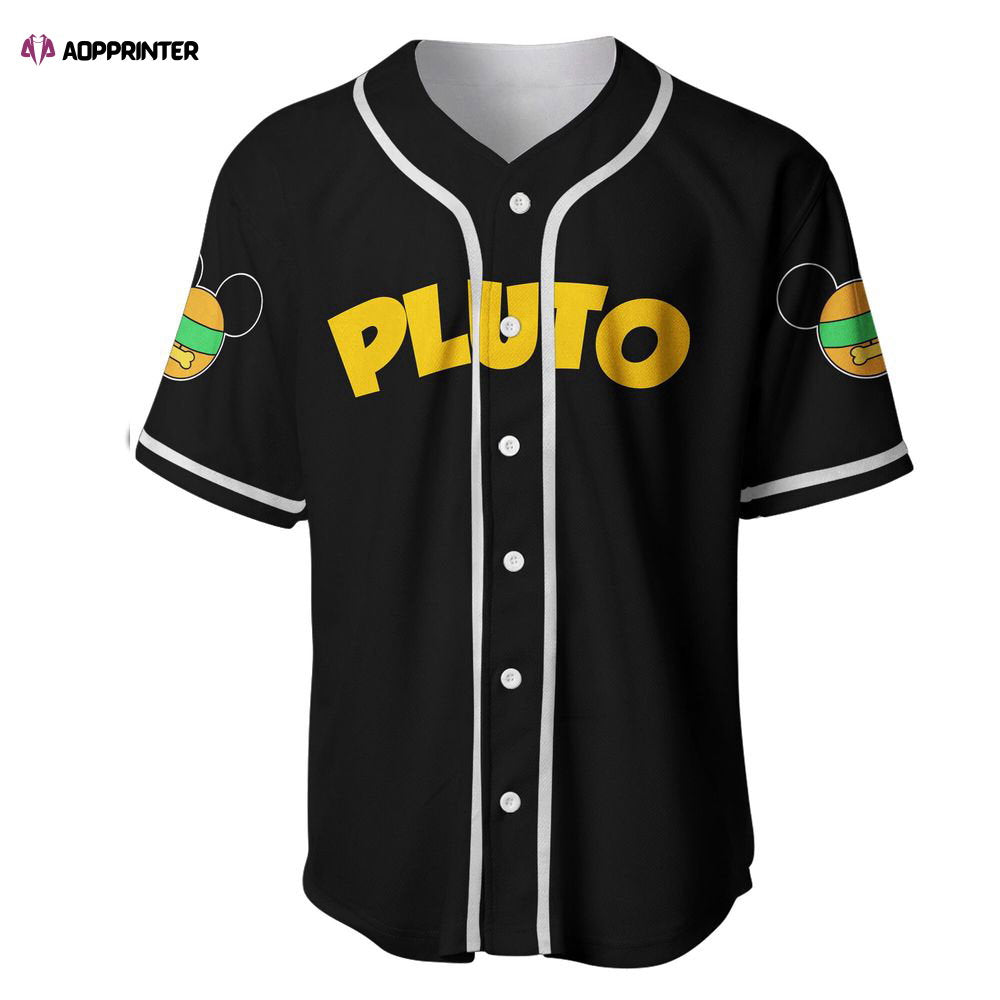 Customized Baseball Jersey, Personalized Pluto Shirt - Aopprinter baseball jersey product view 1