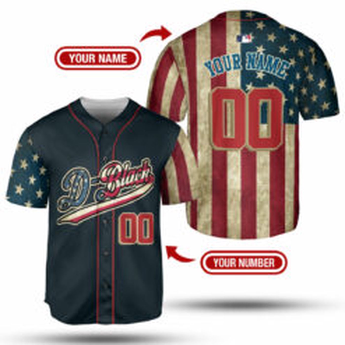 Custom Houston Astros MLB Jersey - Perfect Birthday Gift for Baseball Fans! - lylyprint.com baseball jersey product view 3