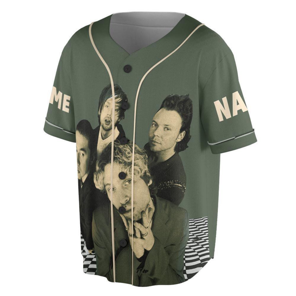 Customized I Got Sauce At The 5sos Show Baseball Jersey - lylyprint.com baseball jersey product view 1
