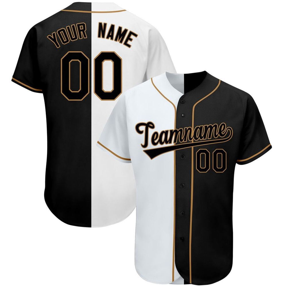 Customized Team Baseball Jersey, Customized Jersey Name and Number Baseball Jersey - lylyprint.com baseball jersey product view 4