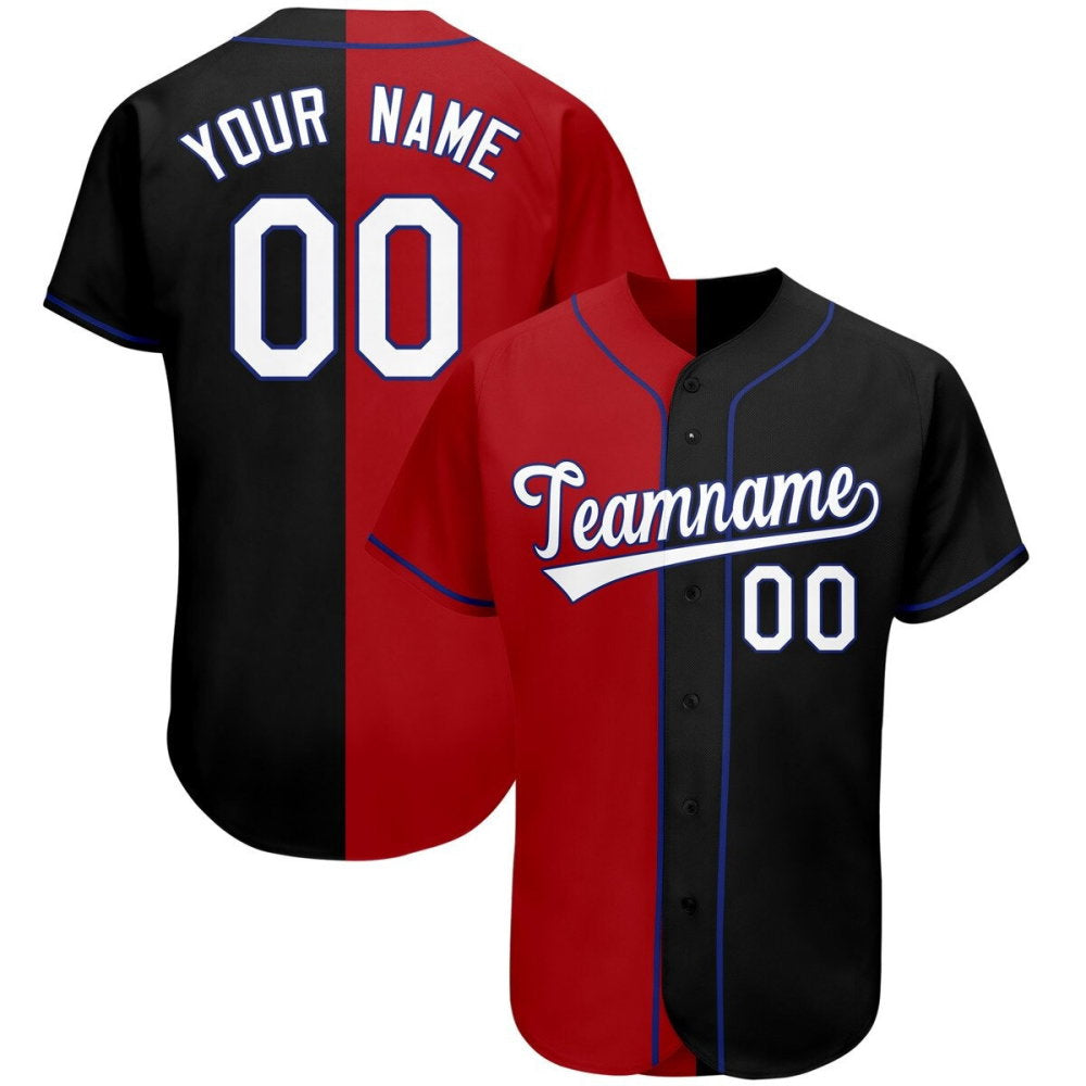 Customized Team Baseball Jersey, Customized Jersey Name and Number Baseball Jersey - lylyprint.com baseball jersey product view 5