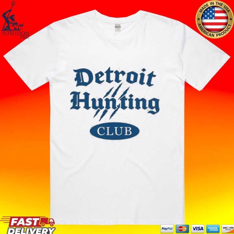 Dan Campbell Detroit Hunting Club T-shirt Unisex T-shirt, Sweatshirt, Hoodie, Long Sleeve Tee - T-Shirt, Sweatshirt, Hoodie
