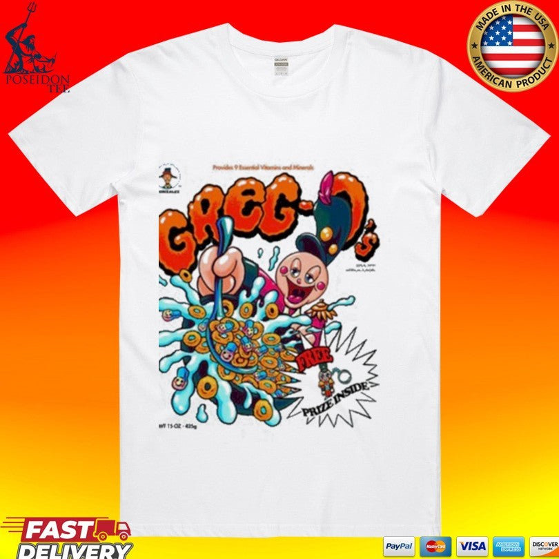 Danny Gonzalez Greg-os T-shirt Unisex T-shirt, Sweatshirt, Hoodie, Long Sleeve Tee - T-Shirt, Sweatshirt, Hoodie