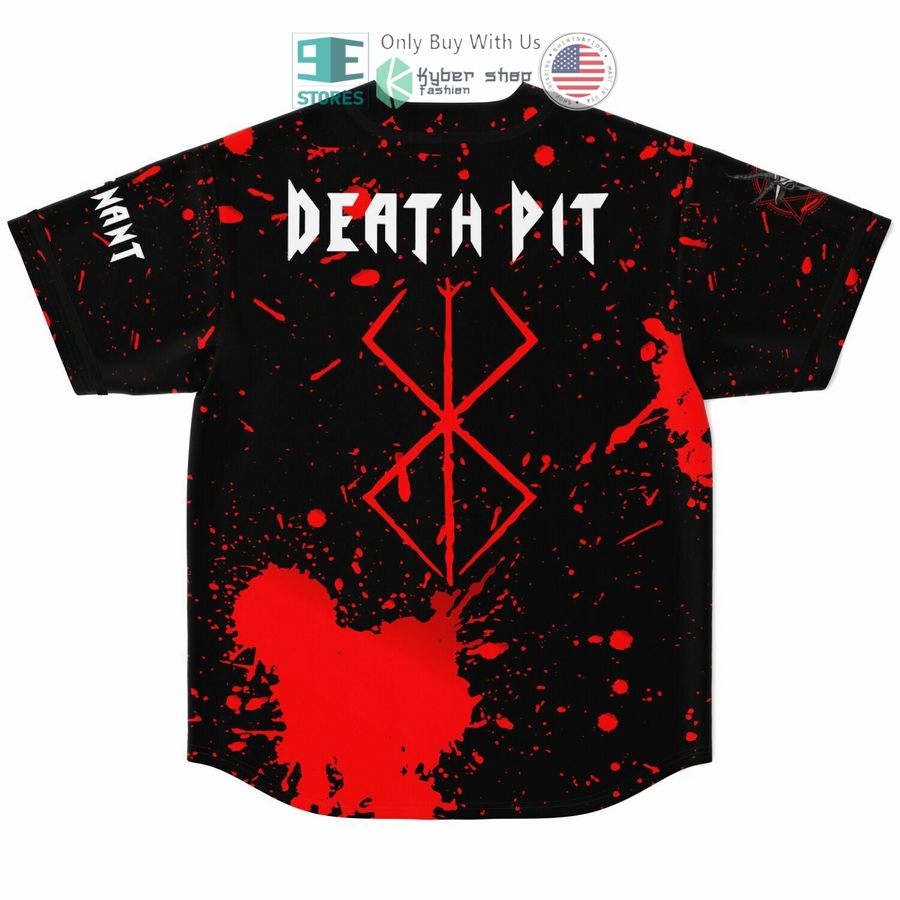 BEST Dead Pit Marauda Baseball Jersey baseball jersey product view 1