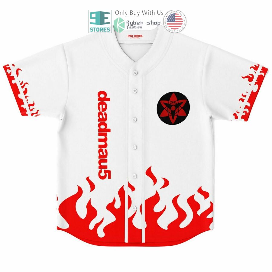 BEST Deadmau5 Fourth Hokage Cosplay Namikaze Minato Baseball Jersey baseball jersey product view 1