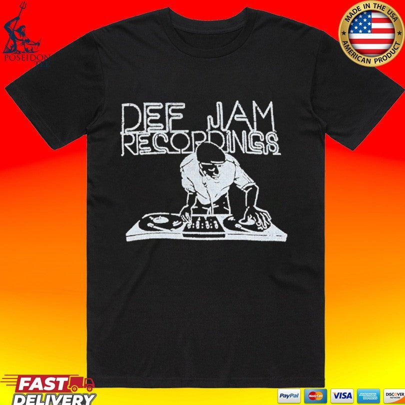 Def Jam Recordings Dj Lightweight T-shirt Unisex T-shirt, Sweatshirt, Hoodie, Long Sleeve Tee - T-Shirt, Sweatshirt, Hoodie