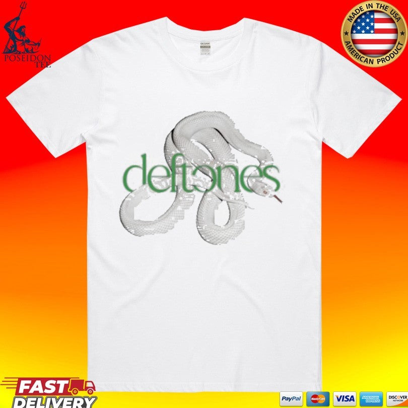 Deftones Interlaced Snake Logo T-shirt Unisex T-shirt, Sweatshirt, Hoodie, Long Sleeve Tee - T-Shirt, Sweatshirt, Hoodie