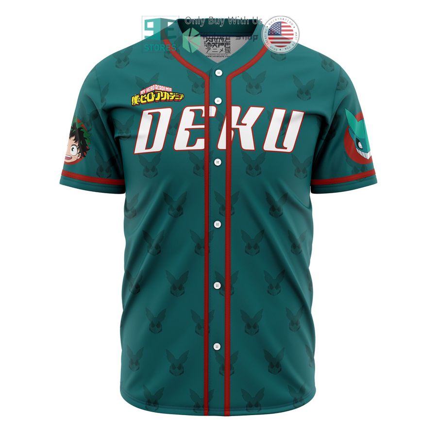 BEST Deku My Hero Academia Baseball Jersey baseball jersey product view 1