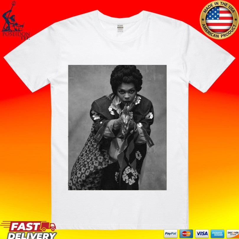 Denim Tears Ms. Lauryn Hill Photo T-shirt Unisex T-shirt, Sweatshirt, Hoodie, Long Sleeve Tee - T-Shirt, Sweatshirt, Hoodie