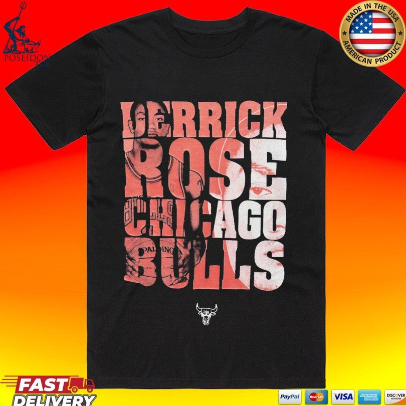 Derrick Rose Chicago Bulls Unk 2010s T-shirt Unisex T-shirt, Sweatshirt, Hoodie, Long Sleeve Tee - T-Shirt, Sweatshirt, Hoodie