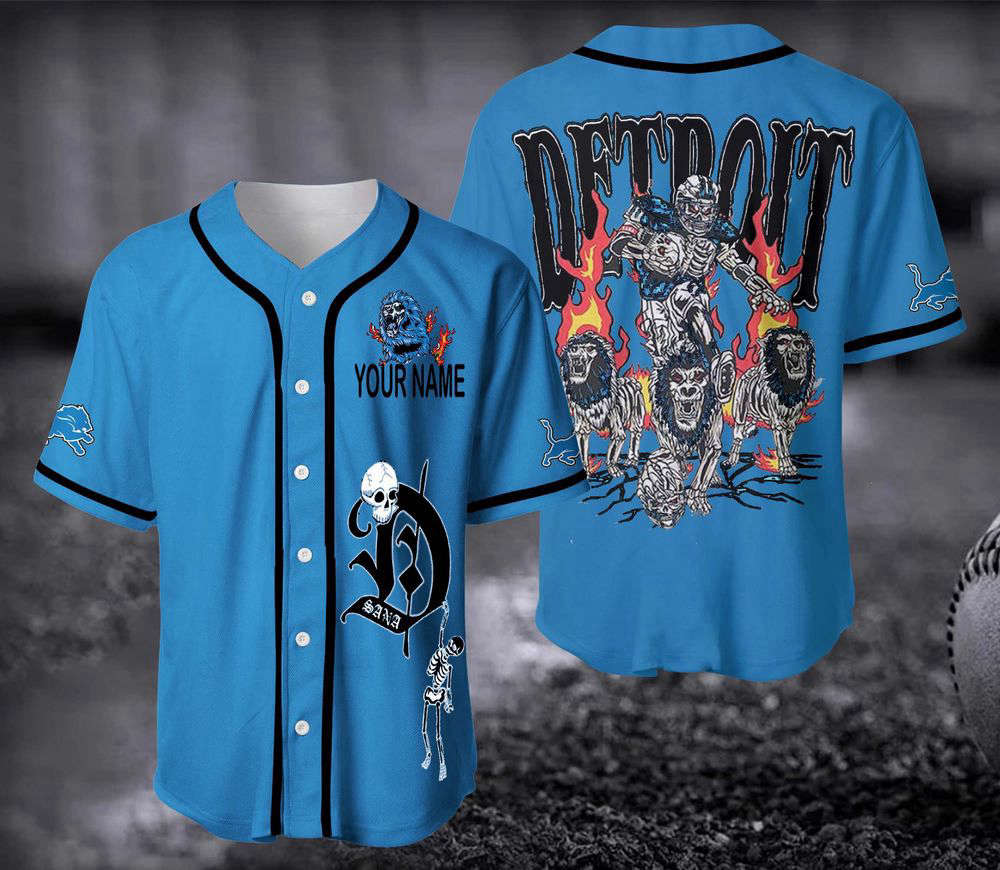Detroit Baseball Jersey Unisex Shirt, Gift For Men And Women baseball jersey product view 2