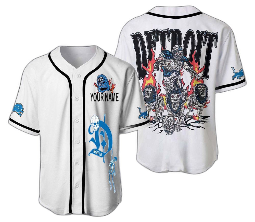Detroit Baseball Jersey Unisex Shirt, Gift For Men And Women - Aopprinter baseball jersey product view 1