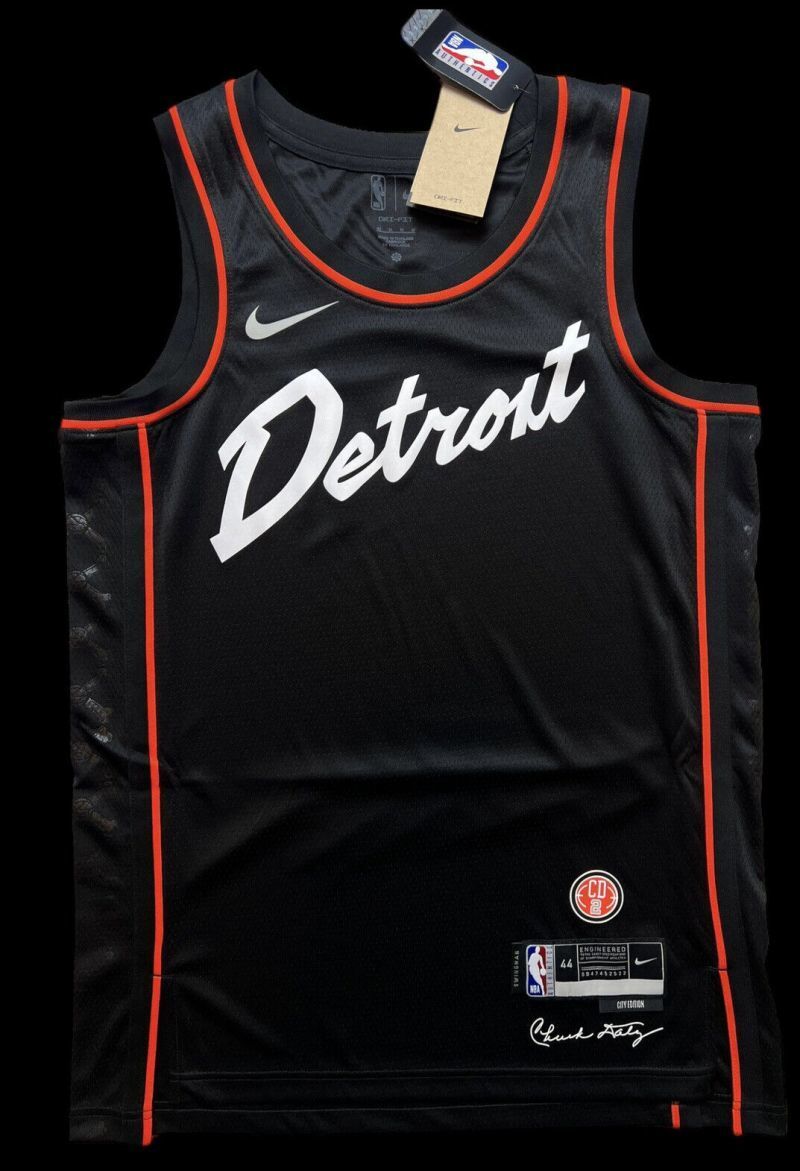 detroit pistons 2023-24 city Style 5 Basketball Jersey basketball jersey product view 1