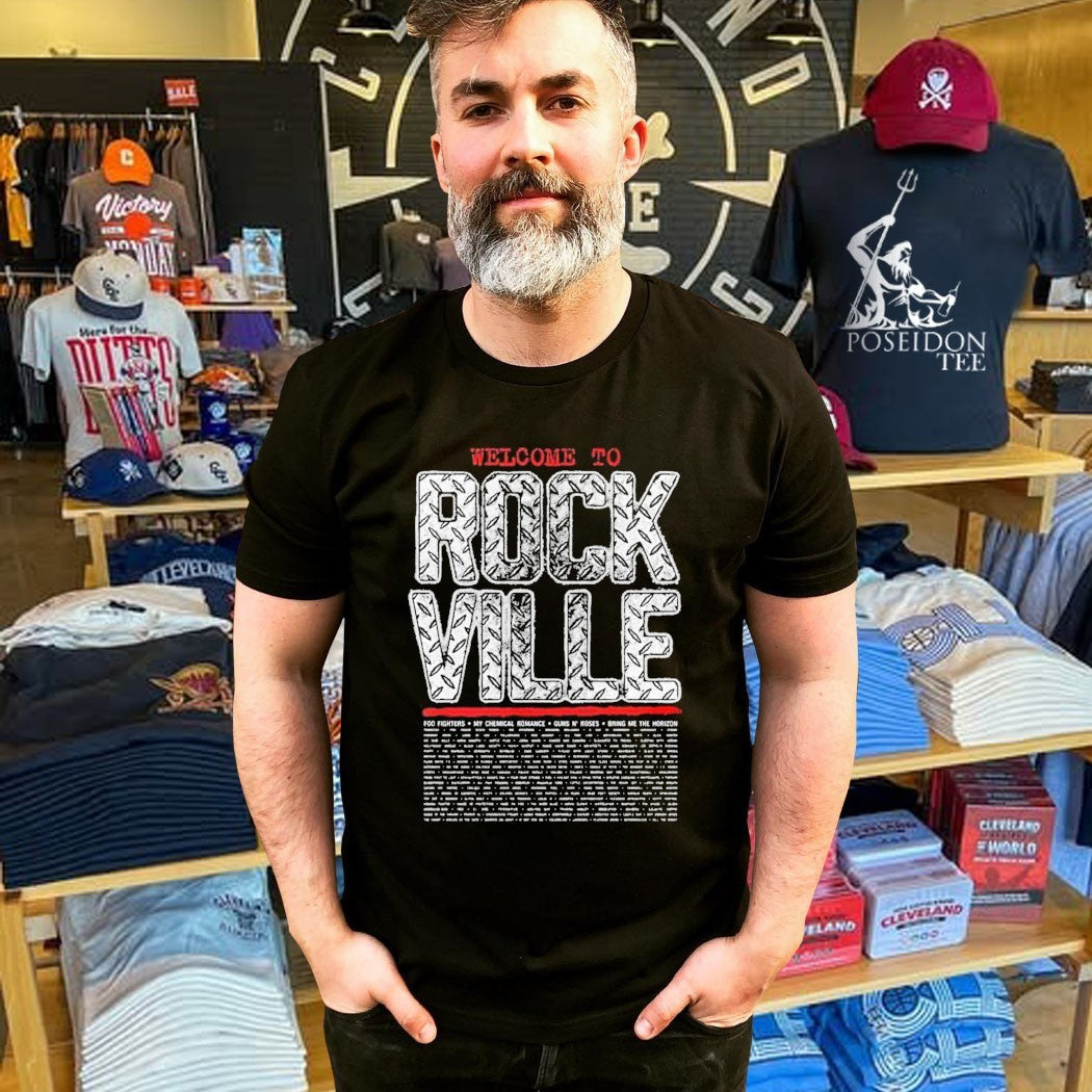 Diamond Plate Welcome To Rockville Daytona Beach FL - Adult & Kids T-Shirts, Sweatshirts & Hoodies apparel design preview 5