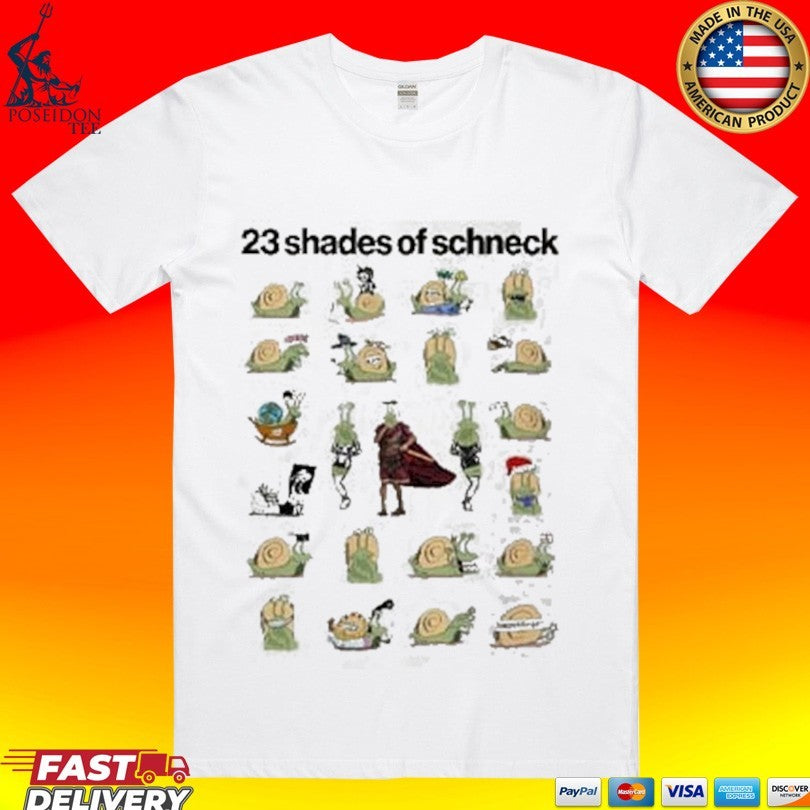 Die rzte 23 Shades Of Schneck T-shirt Unisex T-shirt, Sweatshirt, Hoodie, Long Sleeve Tee - T-Shirt, Sweatshirt, Hoodie