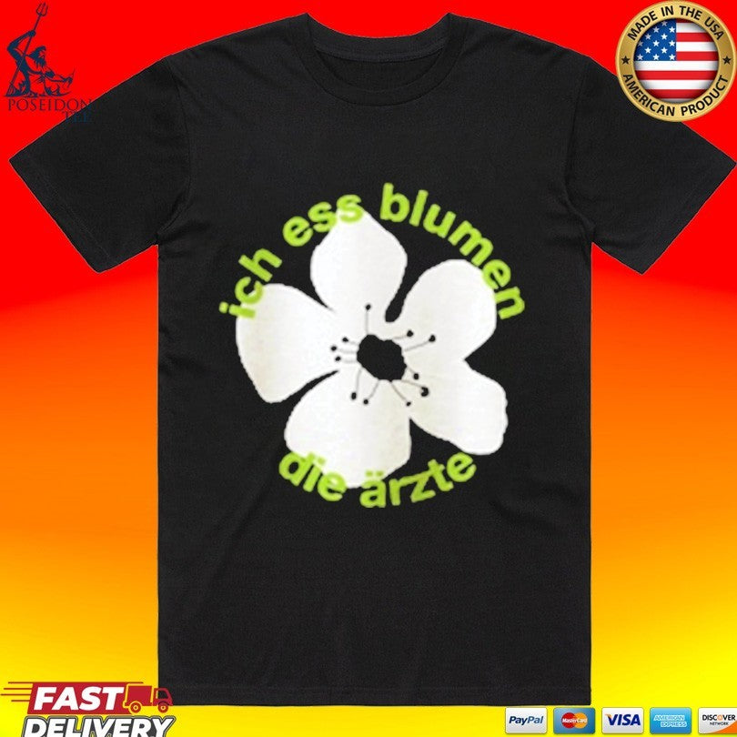Die rzte Ich Ess Blumen Panther 2026 T-shirt Unisex T-shirt, Sweatshirt, Hoodie, Long Sleeve Tee - T-Shirt, Sweatshirt, Hoodie