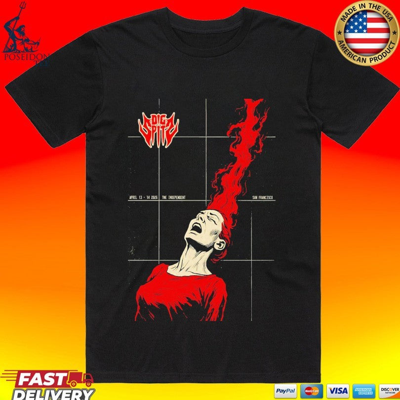 Die Spitz Apr 12-14 2026 San Francisco Ca T-shirt Unisex T-shirt, Sweatshirt, Hoodie, Long Sleeve Tee - T-Shirt, Sweatshirt, Hoodie