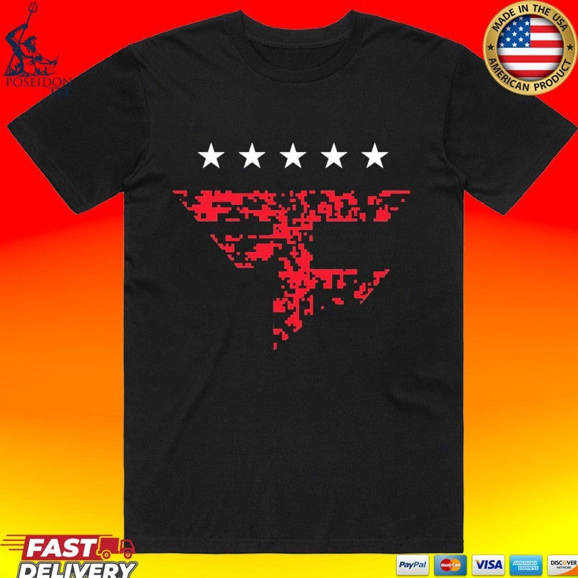 Digi Camo Five Star T-shirt Unisex T-shirt, Sweatshirt, Hoodie, Long Sleeve Tee - T-Shirt, Sweatshirt, Hoodie