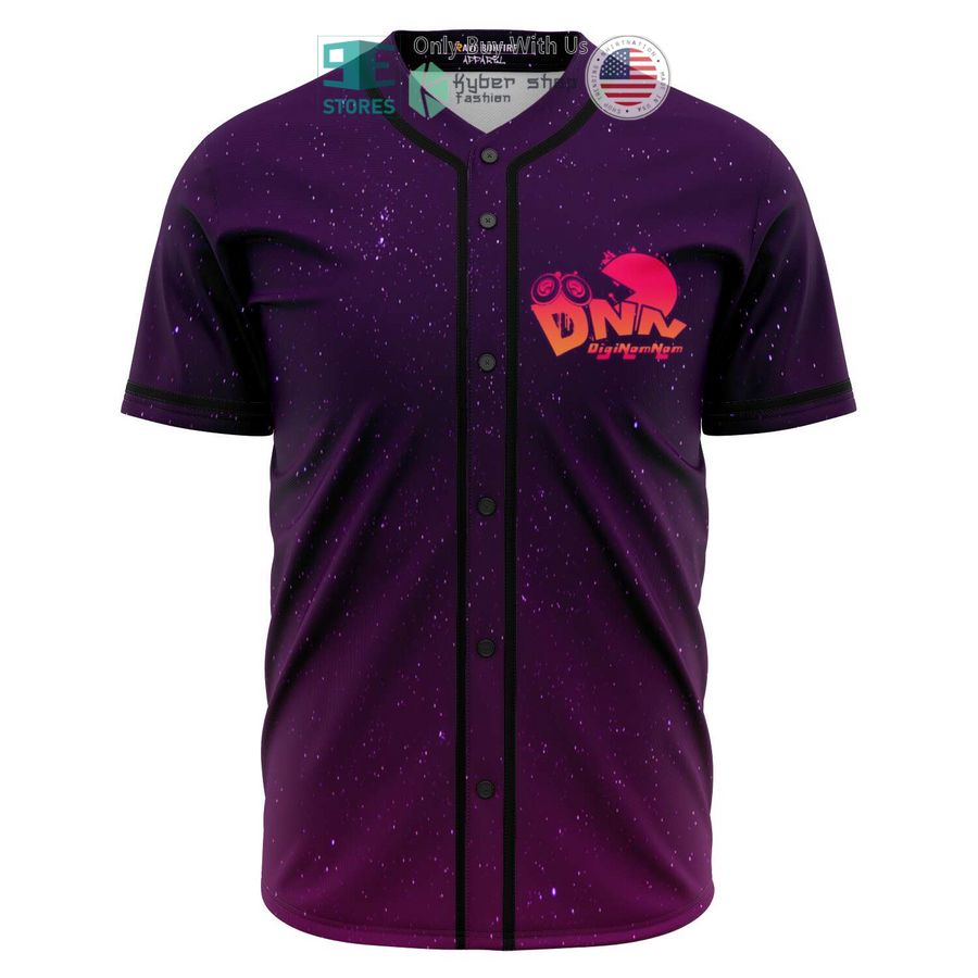 BEST Digi Nom Nom Baseball Jersey baseball jersey product view 1