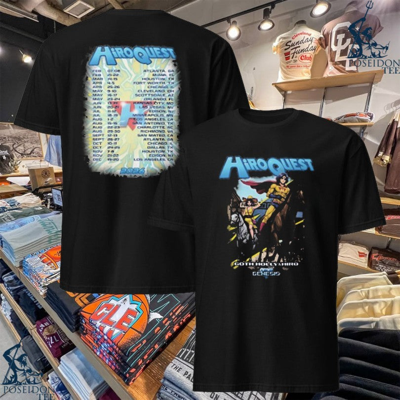 Dim Mak Hiroquest Fort Worth Collect A Con Exclusive Charcoal T-shirt Unisex T-shirt, Sweatshirt, Hoodie, Long Sleeve Tee - T-Shirt, Sweatshirt, Hoodie