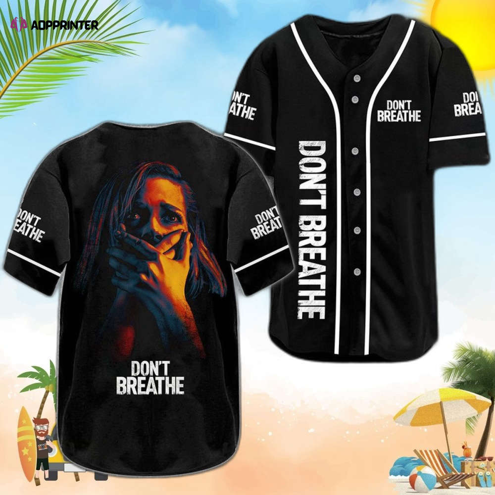 Do Not Horror Movie Baseball Jersey baseball jersey product view 1