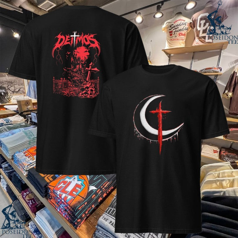Doggie Deimos Blood Moon T-shirt Unisex T-shirt, Sweatshirt, Hoodie, Long Sleeve Tee - T-Shirt, Sweatshirt, Hoodie