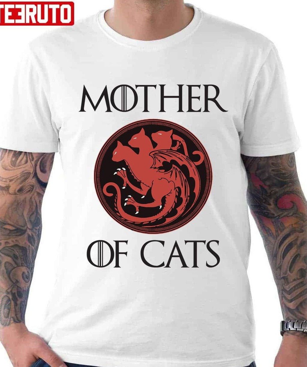 Mother Of Cats Unisex T-Shirt - T-Shirt, Sweatshirt, Hoodie