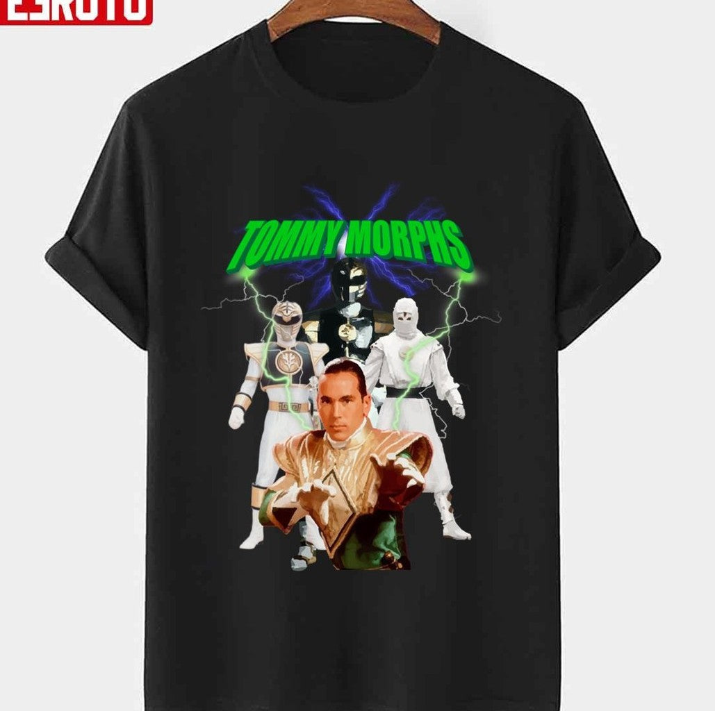 Retro Jason David Frank Tommy Morphs Tommy OliverUnisex T-Shirt - T-Shirt, Sweatshirt, Hoodie