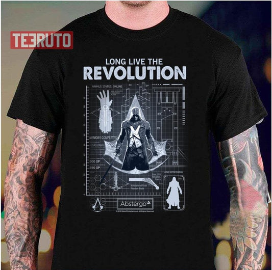 Arno Dorian Long Live The Revolution Assassin's Creed Unity Unisex T-Shirt - T-Shirt, Sweatshirt, Hoodie