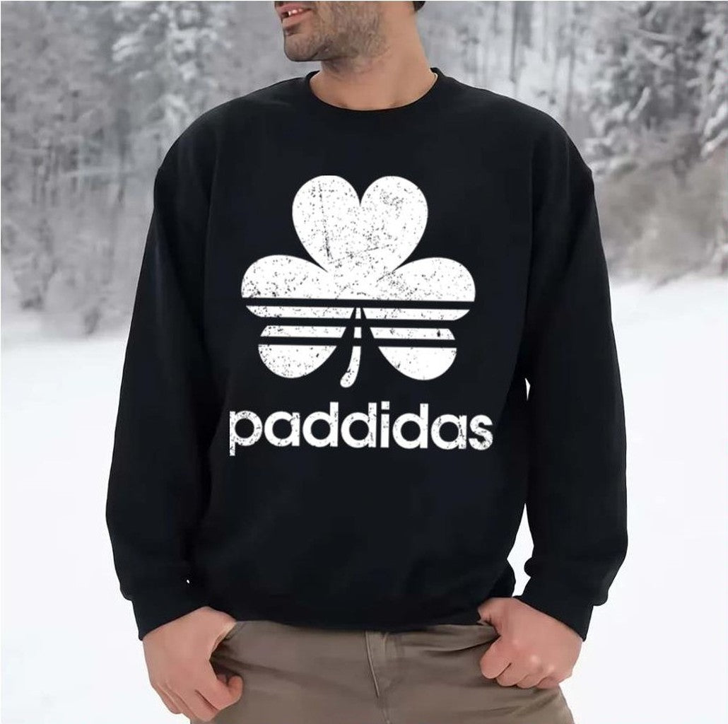Paddidas St Patrick's Day Irish Unisex Sweatshirt - T-Shirt, Sweatshirt, Hoodie