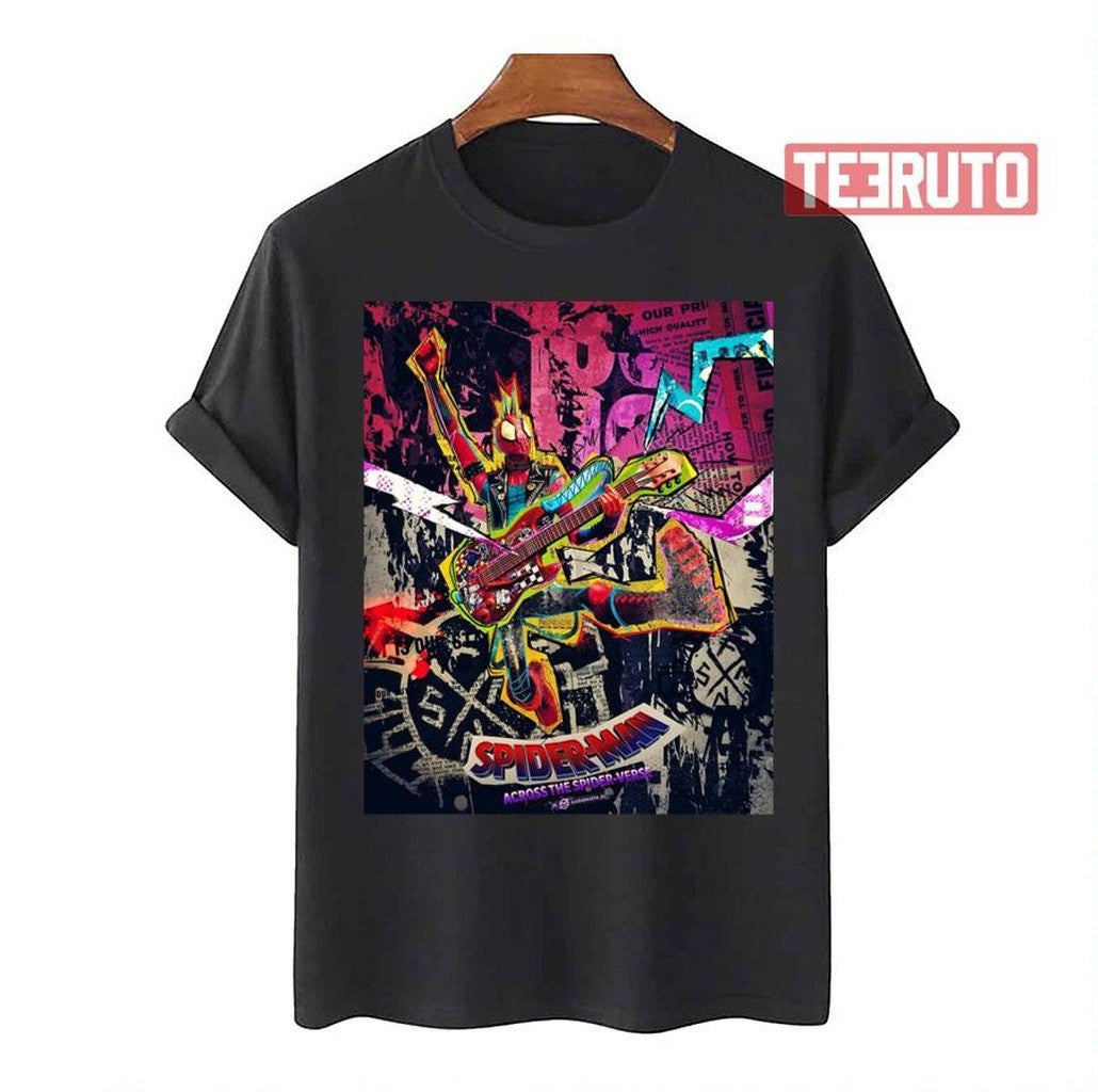 Morales Punk Across The Spiderverse Gwen Unisex T-Shirt - T-Shirt, Sweatshirt, Hoodie