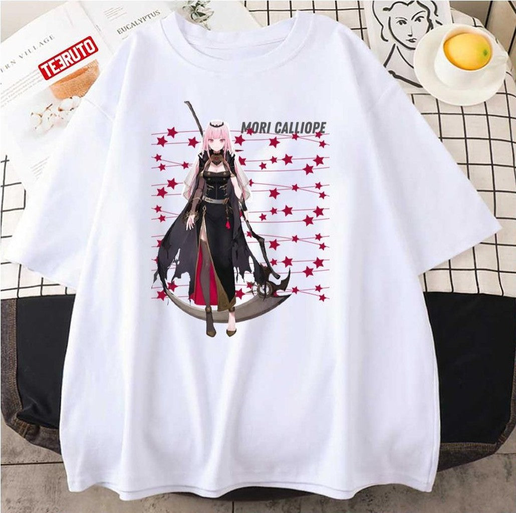 Mori Calliope Hololive The Long Sword Unisex T-Shirt - T-Shirt, Sweatshirt, Hoodie