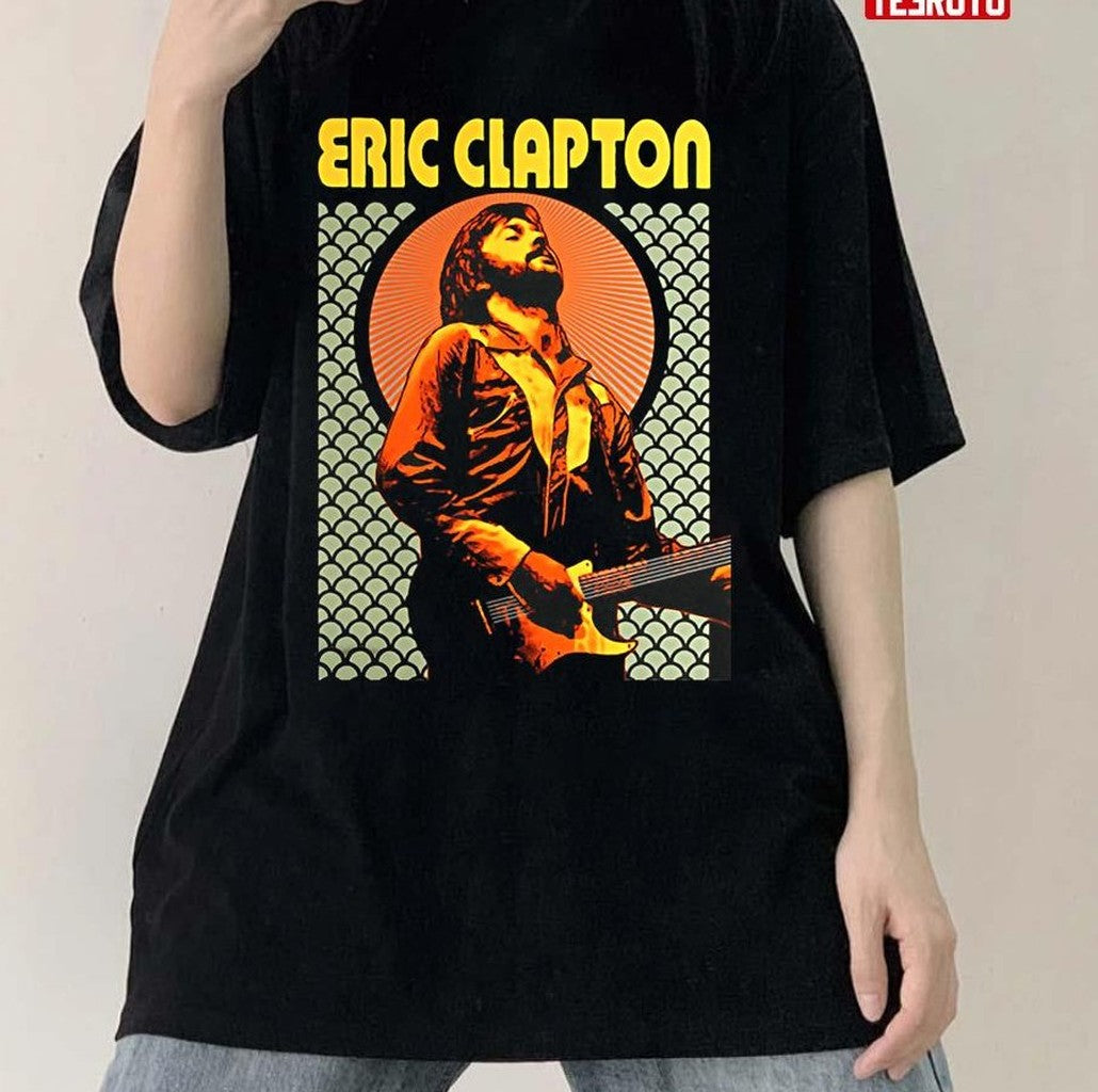 Potrait Eric Clapton Unisex T-Shirt - T-Shirt, Sweatshirt, Hoodie