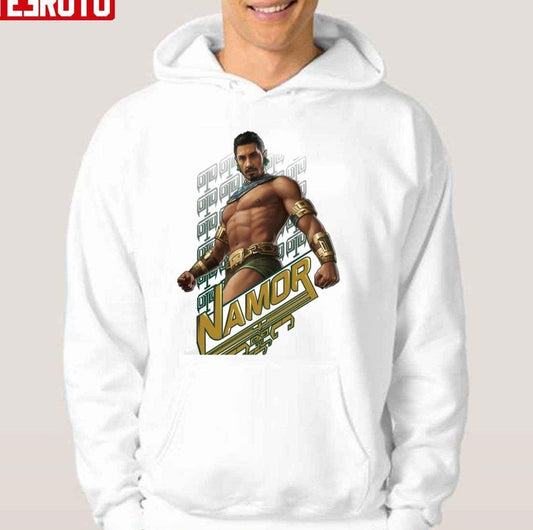 Animated Design Namor Wakanda Forever Black Panther Unisex Hoodie - T-Shirt, Sweatshirt, Hoodie