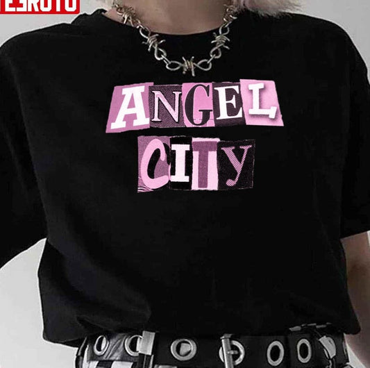Angel City Cutout Unisex T-Shirt - T-Shirt, Sweatshirt, Hoodie
