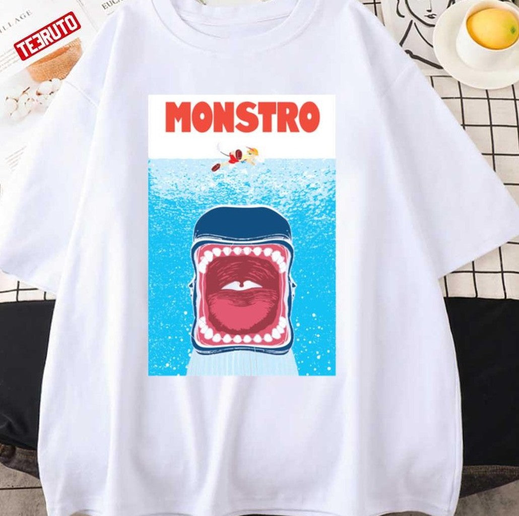 Monstro Pinocchio Jaws Inspired Unisex T-shirt - T-Shirt, Sweatshirt, Hoodie